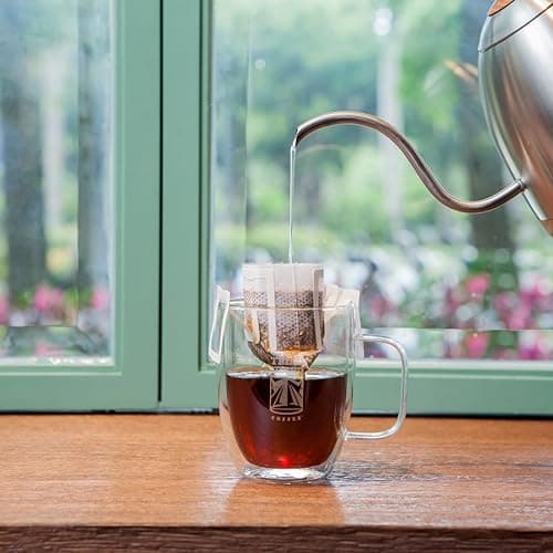 TRIBO Coffee Single-Serve Portable Pour Over Drip Coffee | Specialty Grade | Small Batch Roasted - Variety | 10 Servings Per Box (Light, Medium & Med-Dark Roasts)