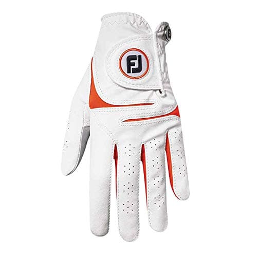 FootJoy WeatherSof Golf Glove Left Hand Orange (Size-24)