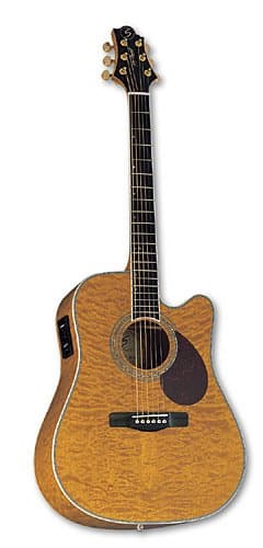 Greg Bennett D 11Ce Electro Antique Acoustic Guitar - Natural