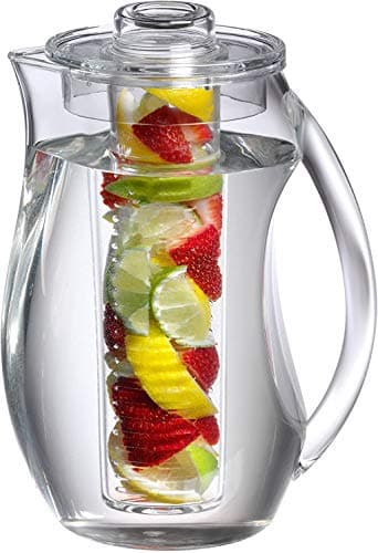 Prodyne Fruit Infusion 93-Ounce Natural Fruit Flavor Pitcher