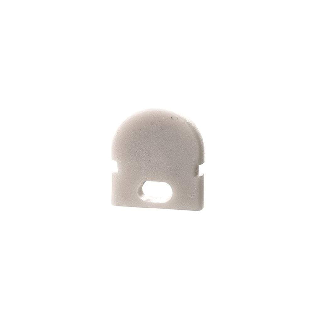 Reprofil Accessory/R 01-05 End Cap for LED Profile Set of 2, White 979660