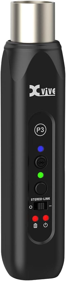 P3 Bluetooth XLR Receiver for Audio Mixer, Active PA, DJ Systems