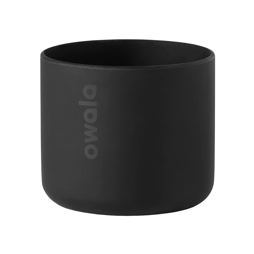 Owala Silicone Water Bottle Boot, Anti-Slip Protective Sleeve for Water Bottle, Protects FreeSip or Flip Stainless Steel Water Bottles, 24 Oz, Black