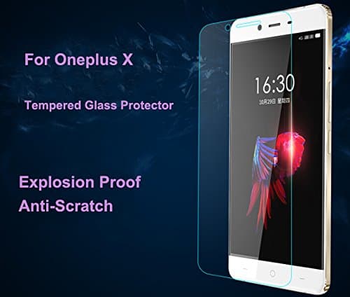 Oneplus X Tempered Glass Screen Protector,Aikice 0.26mm 9H Hardness Screen Protector for One Plus X