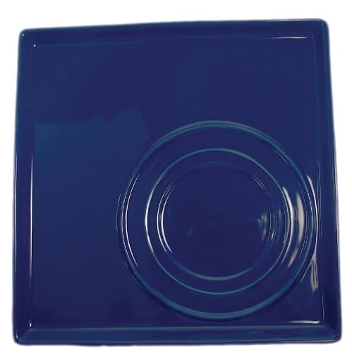 Gourmet du Village Square Platter Cobalt Blue