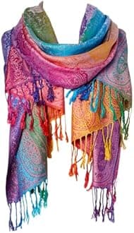 Goood Times Fashion Women's Silk Scarf Luxury Satin Shawl Wraps