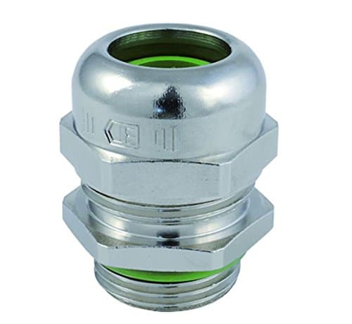 Helukabel, 90808, KVA-MS M20 X 1,5 , Sealing cable gland made of brass with Soft Green PVC insert