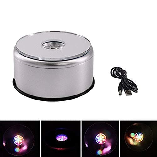 Wooden Light Display Base for Art Glass （4 inch）