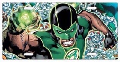 Simon Baz- Green Lantern v1 Vanity License Plate