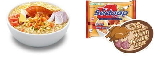 Mi Sedaap SUPREME MIXED 100% Halal, Pack of 30