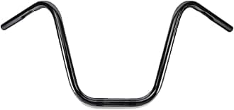 Burly Brand Narrow Bottom Ape Hanger Handlebar - 12 inch Height, Black Finish, For Harley Davidson and Most Motorcycles (B28-348)
