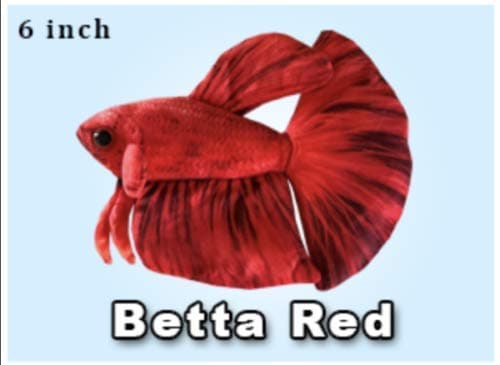 Stuffed Red Betta Plush