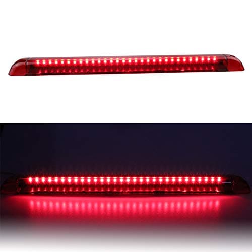 Jackma55 3rd Brake Light High Mount Stop Brake Light Red Lens Fit for Chevy Suburban/Fit for GMC Suburban Yukon 1992-1999; for Tahoe 1995-1999; Fit for Hummer H2 2003-2009