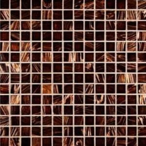 MS International 3/4 in. x 3/4 in. Brown Iridescent Glass Mosaic Floor & Wall Tile - Single Sheet Sample - SAMPLE LISTING - ONLY ONE ALLOWED PER HOUSEHOLD