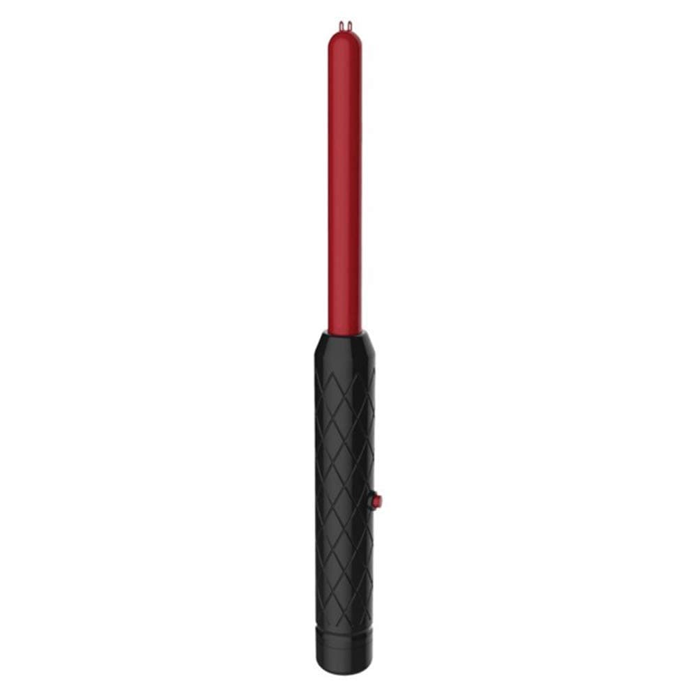 KINK By Doc Johnson - The Stinger - Electro-Play Wand - Provides a Light Shock and Spark To Scare and Arouse Your Partner - Black/Red