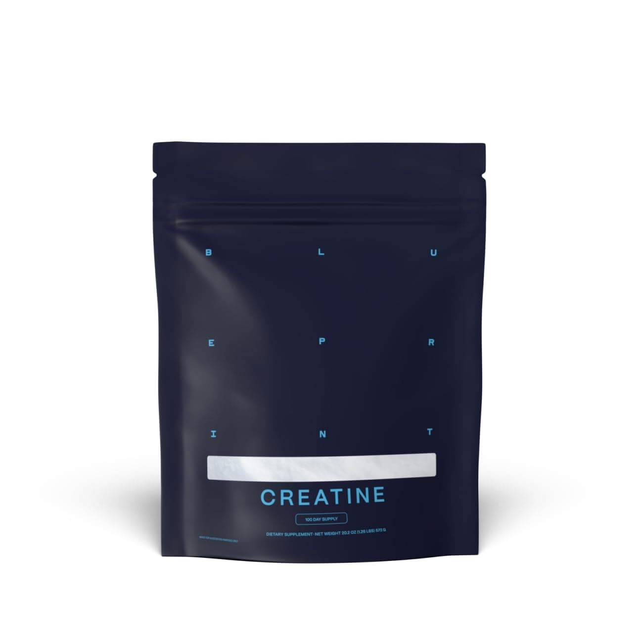 Blueprint Bryan Johnson Creatine Monohydrate Powder - Creatine Supplement for Muscle Builder & Recovery - Promotes Strength, Cognitive & Endurance Support (100 Servings)