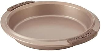 Anolon Bronze Nonstick Baking Pan / Nonstick Cake Pan, Round - 9 Inch, Brown