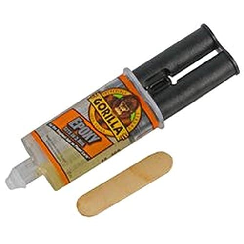 EPOXY GLUE GORILLA 25ML Chemicals Adhesive - EPOXY GLUE, GORILLA, 25ML, Adhesive Colour: Transparent, Adhesive Type: Epoxy - 2 Part, Dispensing Method: Syringe, Volume: 25ml, Weight: -