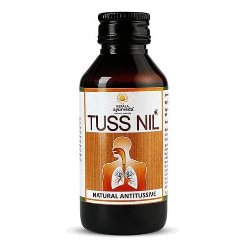 Tuss Nil Syrup 100 ml | Ayurvedic Cough Syrup| Quick & Lasting Relief | Made With Herbs