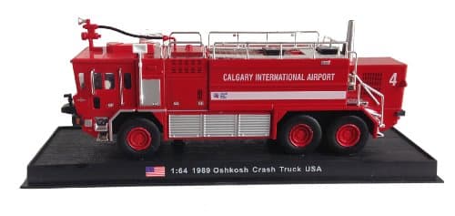 Oshkosh crash Fire Truck Diecast 164 Model (Amercom gB3)