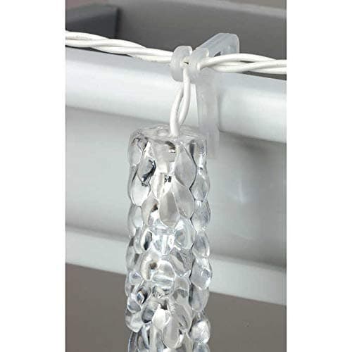 Twinkling LED Ice Crystal Icicle Strand, 20-count