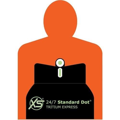 XS Sights 24/7 Standard Dot Tritium Express Sight Set for CZ 75B & CZ 85B Pistols, Includes Tritium Front/Rear Sights