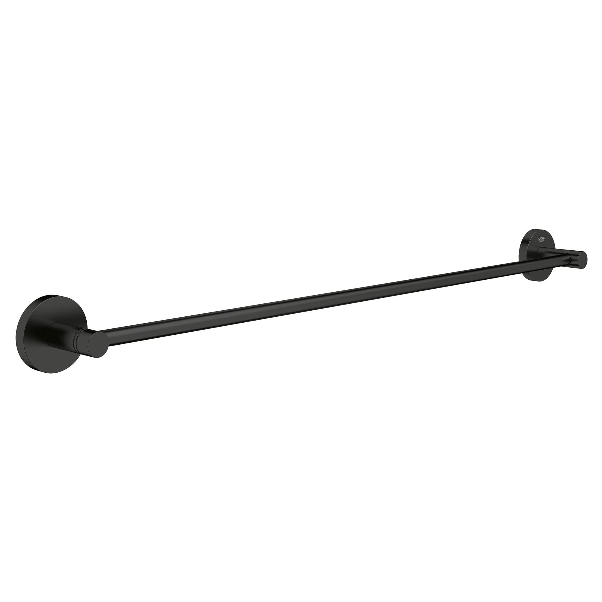 403662431 Essentials 24" Towel Bar, Matte Black