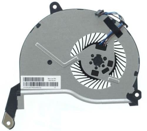 Replacement for HP 732068-001 Laptop CPU Cooling Fan, 4-wire connector, DC 5V, Ampere: 0.5A