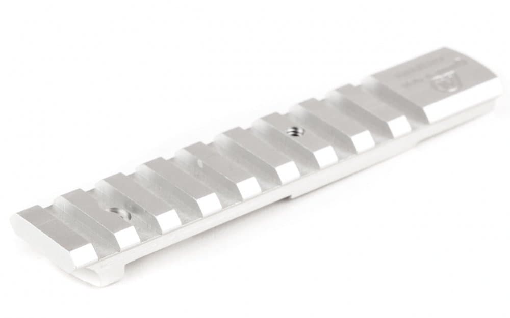 Weigand Taurus Tracker .22 LR and .17 HMR Scope Mount Weaver Style. Silver