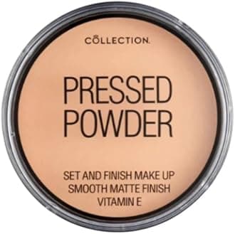 Collection Cosmetics Pressed Powder, Velvety Matte Finish, 17g, Translucent