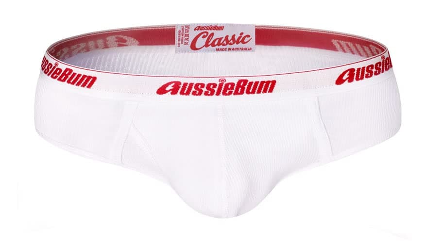 aussieBum Classic Original White Brief