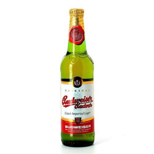 Budweiser Budvar Czech Pilsner (24 x 330ml Bottles)