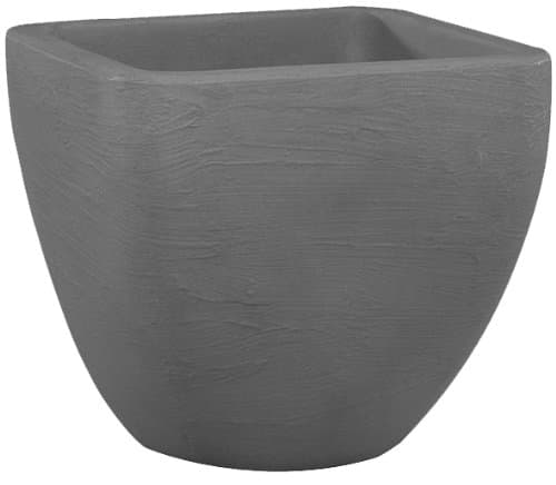 Sankey Square Top Round Base Patio Planter 1489 Granite 30cm