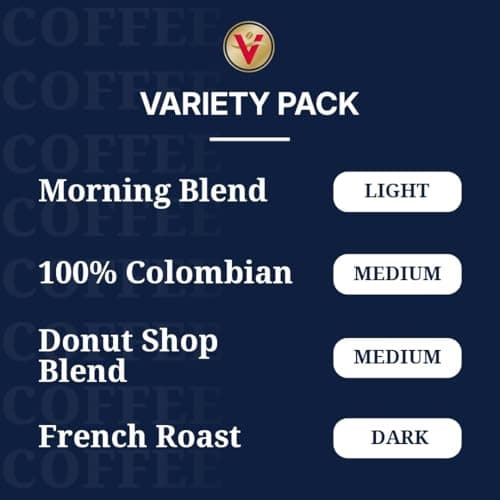 Victor Allen Coffee Variety Pack, 96 Count