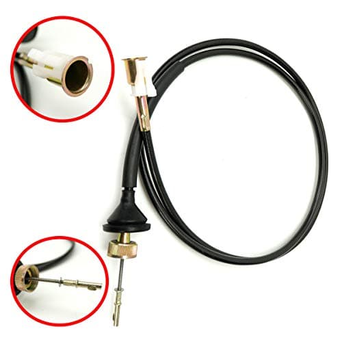 Nonstops Speedo Meter Cable Speedometer Black for Toyota Corolla KE70 KE 70 Sedan 1970 1971 1972 1973 1974 1975 1976 1977 1978 1979 1980 1981 1982 1983