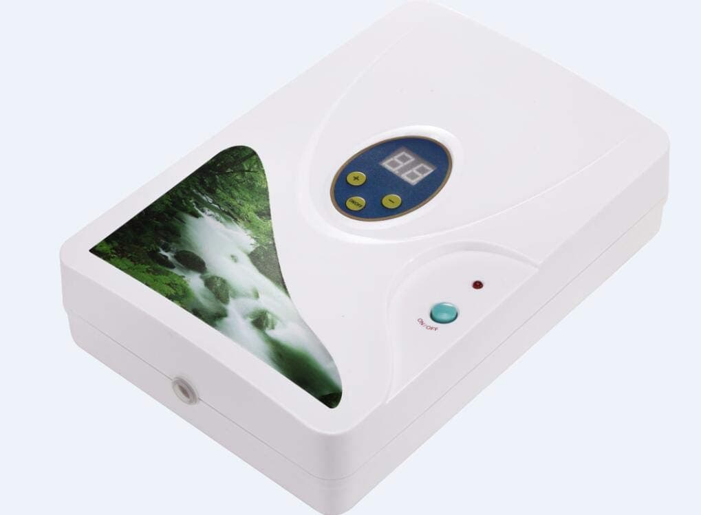 Evaky 600MG Ozone Generator Air Purifier Ozone Ozone Ozone Ozone Portable Oxygen Concentrator Water Purifier Sterilization white