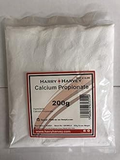 Harry Harvey Calcium Propionate 200 g | Bread & Bakery Preservative | Mold Inhibitor & Shelf-Life Extender