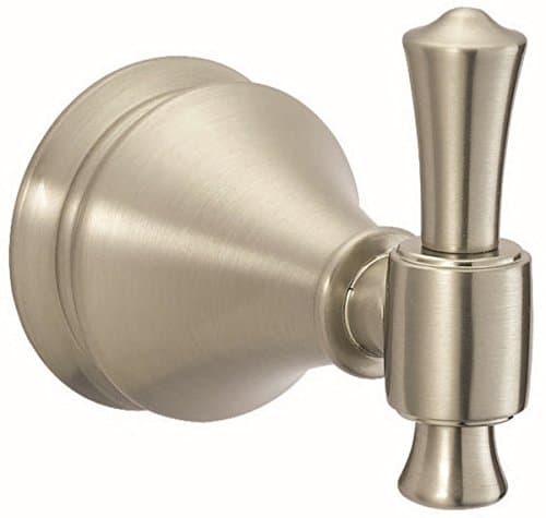 Luxart CRH-BN Carmella Robe Hook Brushed Nickel