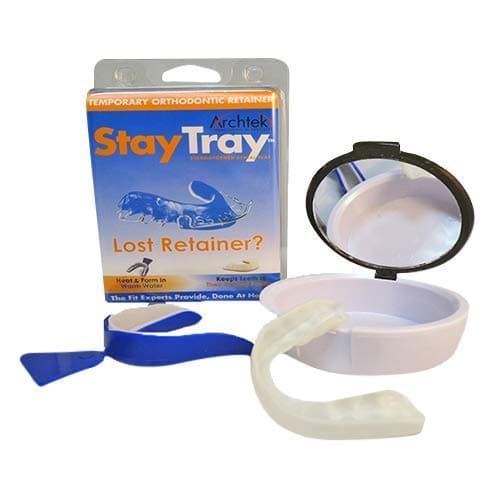 Stay Tray - Temporary Replacement for Lost Retainers 1 Count per Box (7 Pack)