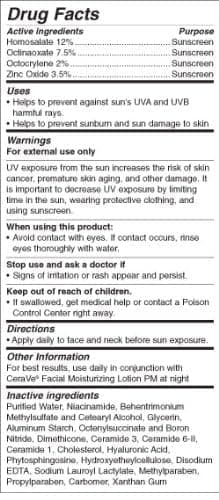 CeraVe Facial Moisturizing Lotion AM 3 fl oz