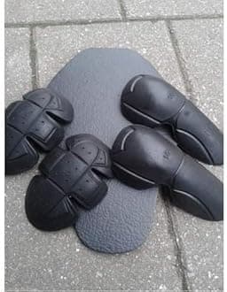 Bikers Gear Australia Unisex Dj401blk-l Bikers Gear Australia Kevlar Lined Denim Jacket Biker Jacket with Removable CE Protectors De, Black, L UK