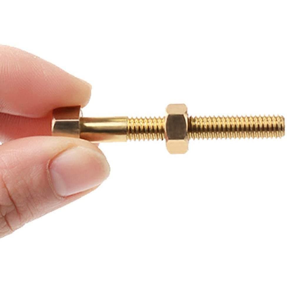MilesMagic Magician's Micro Psychic Nut Off Bolt Screw Gimmick Close Up Mentalism Rotating Screw Moving Close Up Ultimate Magic Trick