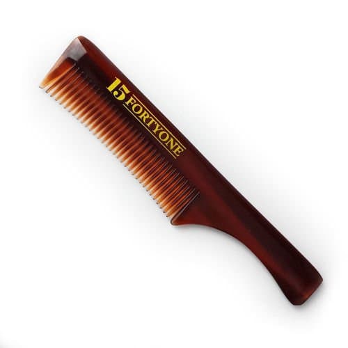 1541 London Pocket Moustache Comb - Brown (BC3)