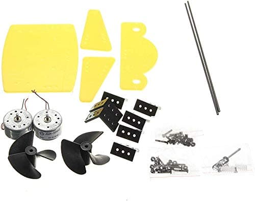 KINGDUO 1Pc Boat Ship Hobby Motor Twin Dual Remote Control Diy Electric Propeller Rc Model Kit