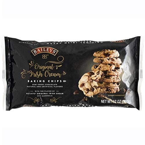 BAILEYS Original Irish Cream Baking Chips, Semi Sweet Chocolate Chips for Baking, Candy and Desserts (24)