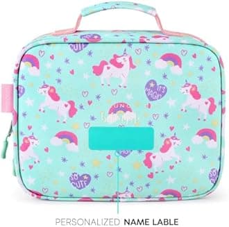 mibasies Kids Lunch Box for Girls and Boys Toddler Insulated Lunch Bag