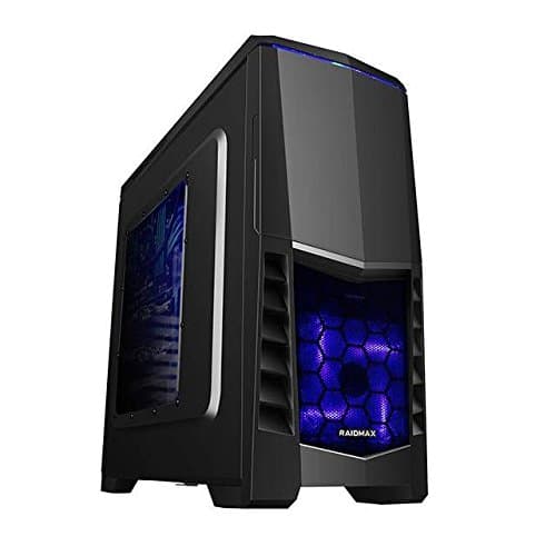 Raidmax Scorpio Mid Tower Computer Case ATX-503WB Black