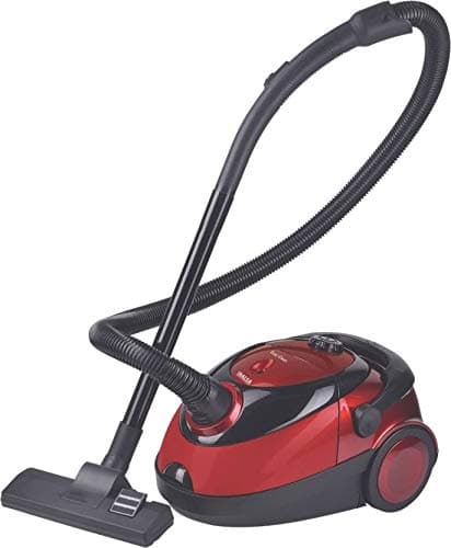 InalsaStark-1200W Vacuum Cleaner for Home with Blower Function and Reusable dust Bag (Red and Black)