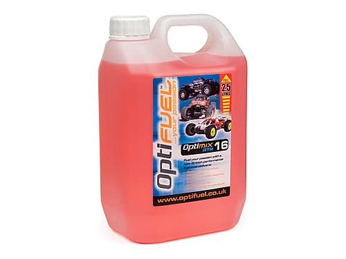 HPI Optifuel Nitro Car Race Fuel Optimix 2.5 Litre 16% by Optifuel