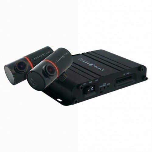 ITB-500HD iPass BLACK 2 Channel HD Car Black Box Vehicle Driving Recorder with Power Prevention Console